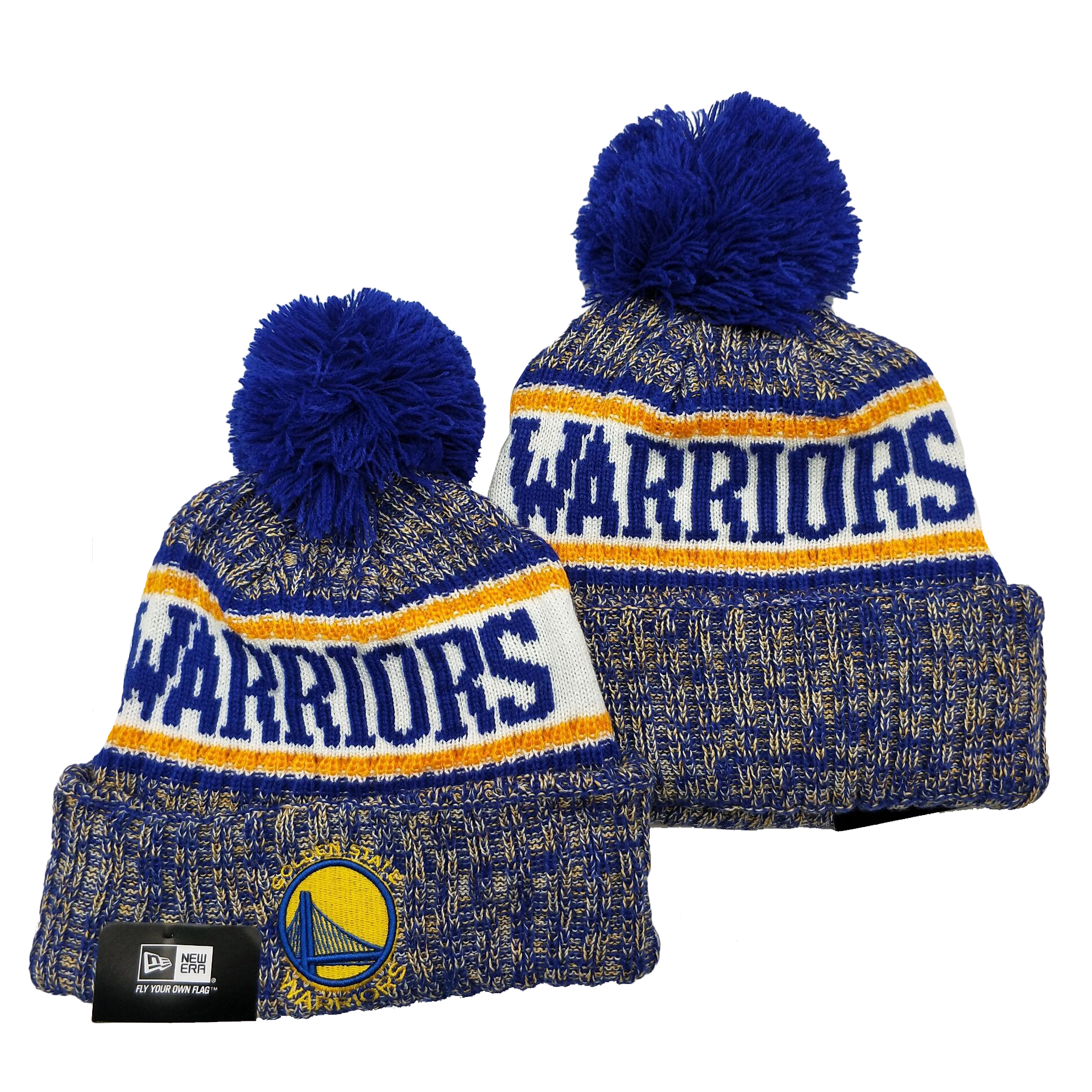 Golden State Warriors Knit Hats 025
